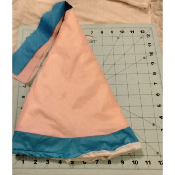 Kid Clown Hat Pink Triangle Cone Handmade Birthday Party Halloween Costume - Picture 3 of 6